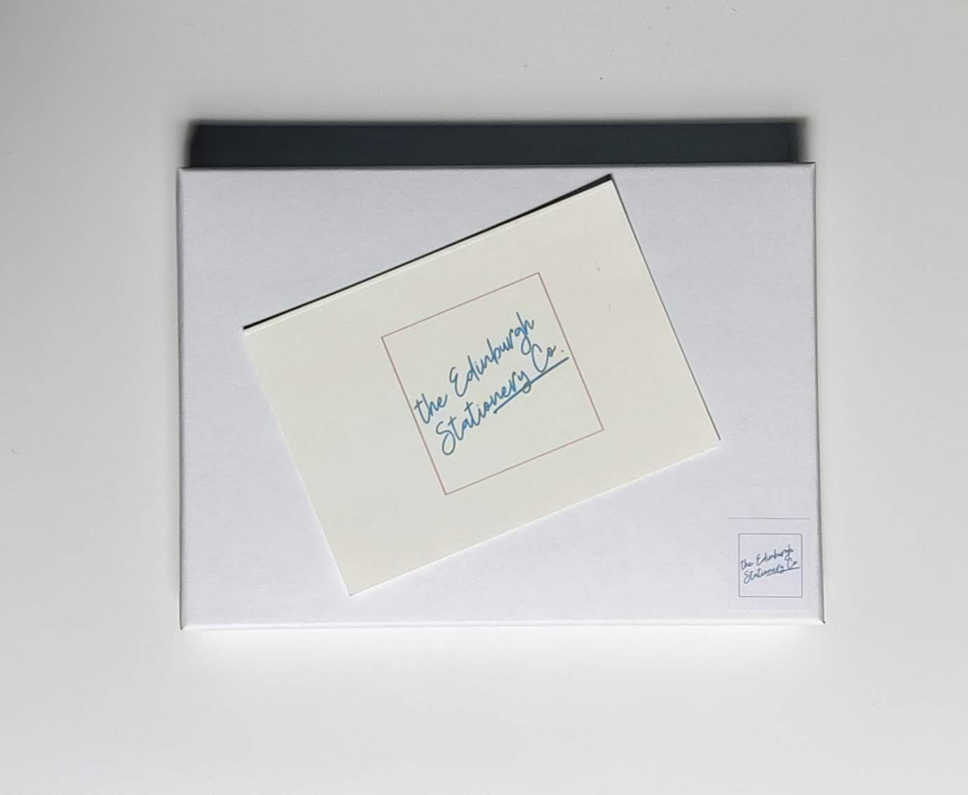 Monochrome Wildflower Flat Cards - Pack of 12