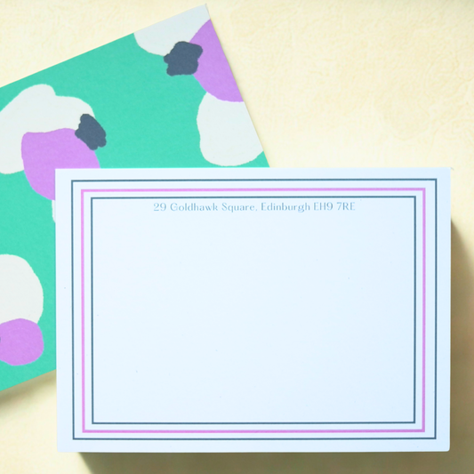 Abstract Leopard Print Notecards - Pack of 12