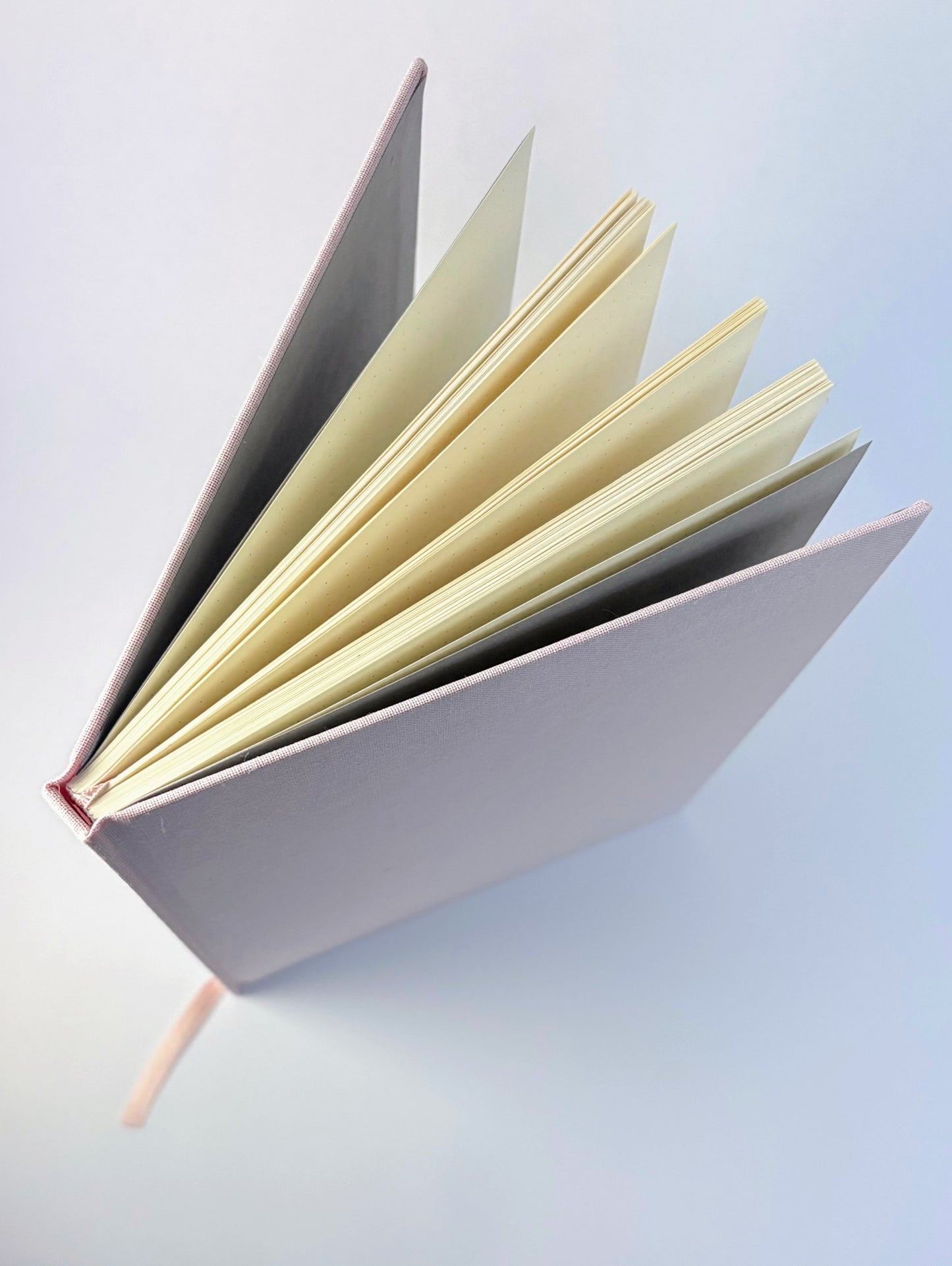 A5 Linen Notebook - Ballet Pink