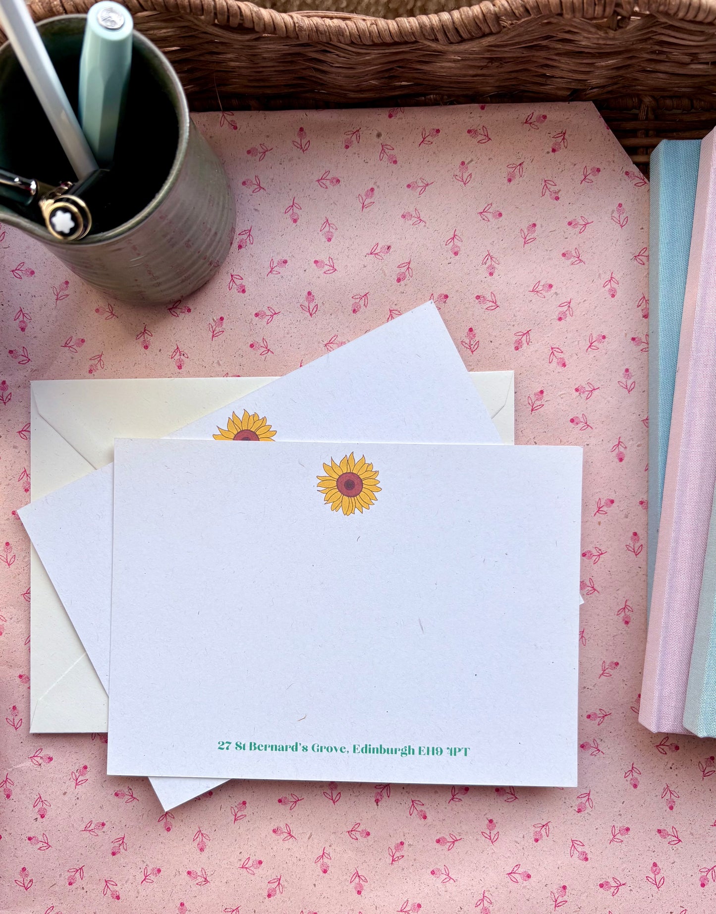 SUNFLOWER NOTECARDS
