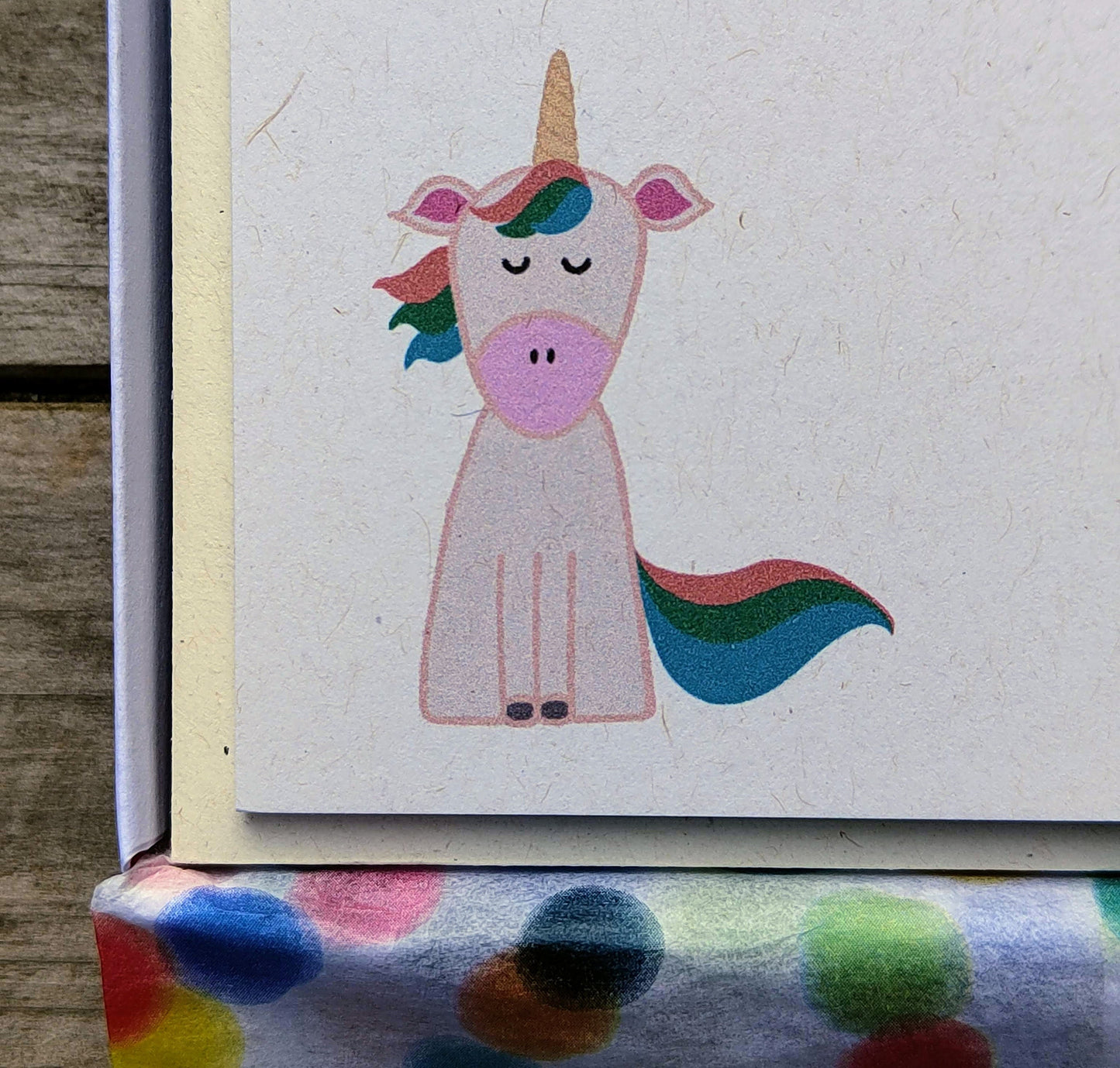 Unicorn Flat Cards - Pack of 12